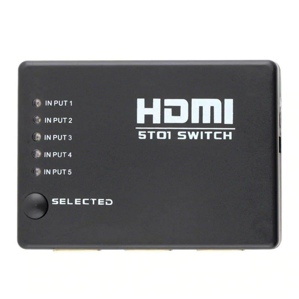 PowerBear HDMI Switch Splliter Sox For HDTV PS3 DVD With IR Remote - Al-Raheem Imports