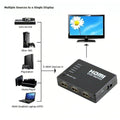 PowerBear HDMI Switch Splliter Sox For HDTV PS3 DVD With IR Remote - Al-Raheem Imports
