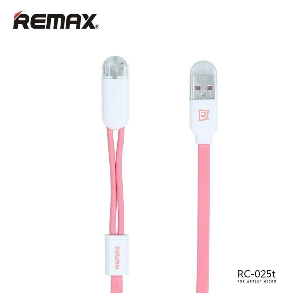 Remax At The Same Time Fast Charging 2 In 1 USB Cable Magnetic Charging High Quality - Al-Raheem Imports