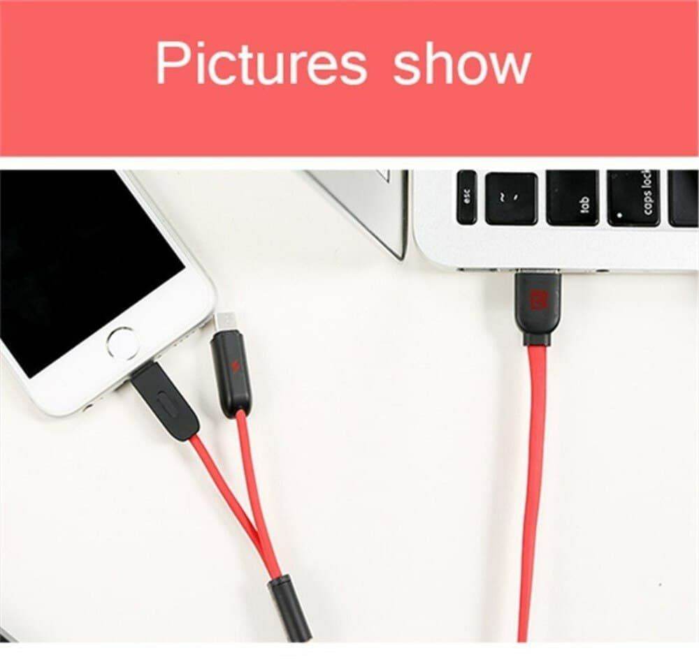 Remax At The Same Time Fast Charging 2 In 1 USB Cable Magnetic Charging High Quality - Al-Raheem Imports