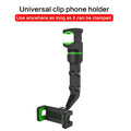 Universal Car Mobile Support 360° Car Rearview Mirror Mount Phone Holder Clip - Al-Raheem Imports