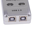 USB 2.0 Mini-Auto Sharing Hub With Two Ports For Computer PC Printer - Al-Raheem Imports