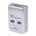 USB 2.0 Mini-Auto Sharing Hub With Two Ports For Computer PC Printer - Al-Raheem Imports