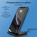 WK WP-U84 10W Mobile Phone Vertical Wireless Fast Charger Desktop Holder Wireless - Al-Raheem Imports