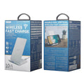 WK WP-U84 10W Mobile Phone Vertical Wireless Fast Charger Desktop Holder Wireless - Al-Raheem Imports