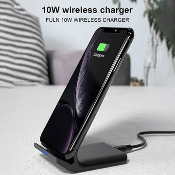 WK WP-U84 10W Mobile Phone Vertical Wireless Fast Charger Desktop Holder Wireless - Al-Raheem Imports