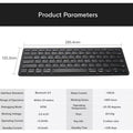X5 Wireless Bluetooth Keyboard Ultra-Thin Mini Silent Office Keyboard For Tablet Laptop - Al-Raheem Imports