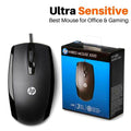 X500 Wired Mouse With Optical Tracking Technology And 3 Programmable Buttons - Al-Raheem Imports