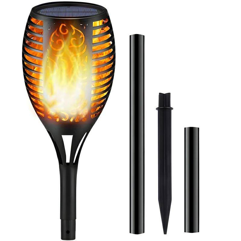 XF-6017 Solar Flame LED Light Lamp Enhance Your Outdoors With Stunning Decoration - Al-Raheem Imports