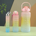 Pack of 3 Pcs Water Bottle Set for Sports & Outdoor, Gym, Fitness, and Travel. - Al-Raheem Imports