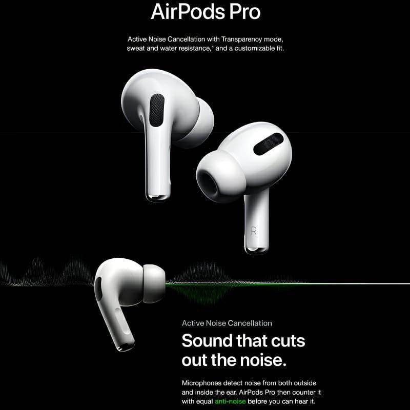 Airpods Pro 2nd Generation With Megasafe Wireless Charging Case - Al-Raheem Imports