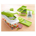 12pcs Set Nicer Dicer Plus Multi-Function Kitchen Tool Vegetables Fruits Dicer Food Slicer Cutter - Al-Raheem Imports