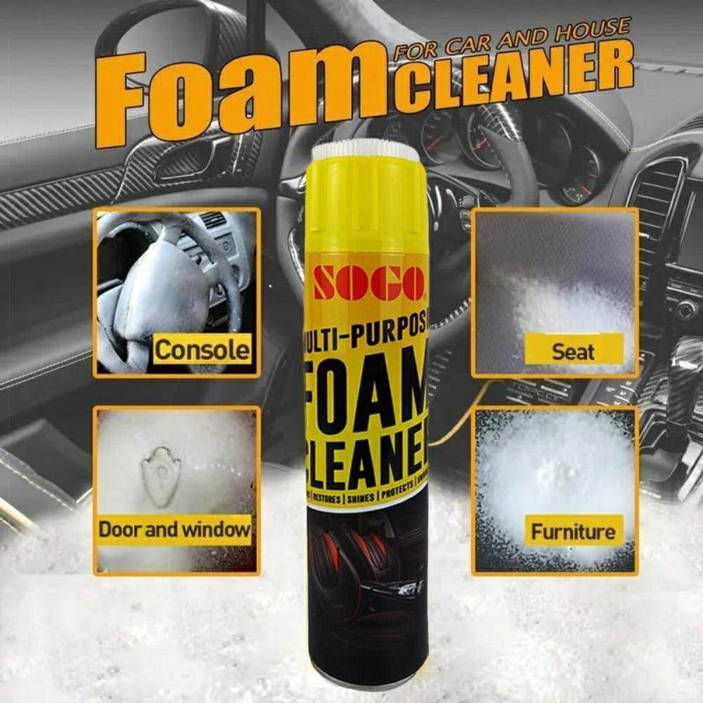 SOGO Mulitfunctional Quick And Easy Foam Cleaner For Home And Auto - Al-Raheem Imports