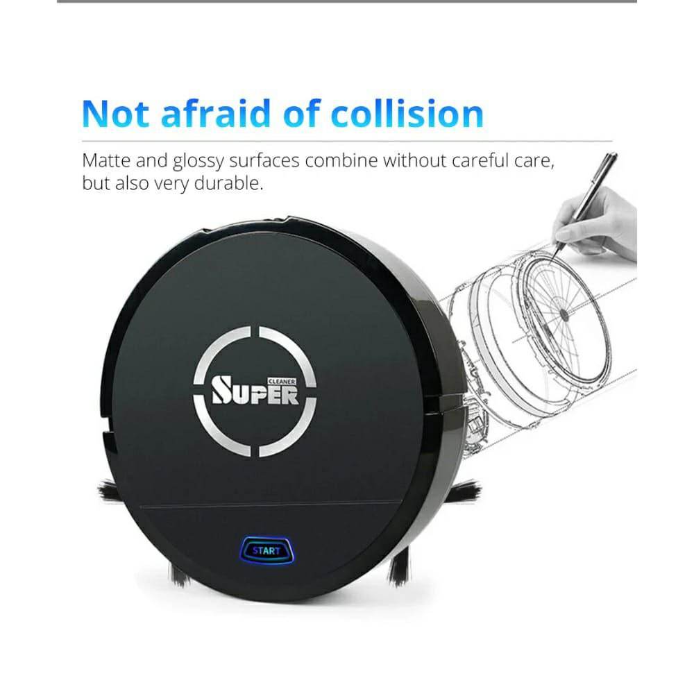 Ultimate Multi-Function Sweeping Robot Cleaner With Super Storng Suction, One-Key Operation, Bass Cleaning, 360 Rotation - Al-Raheem Imports
