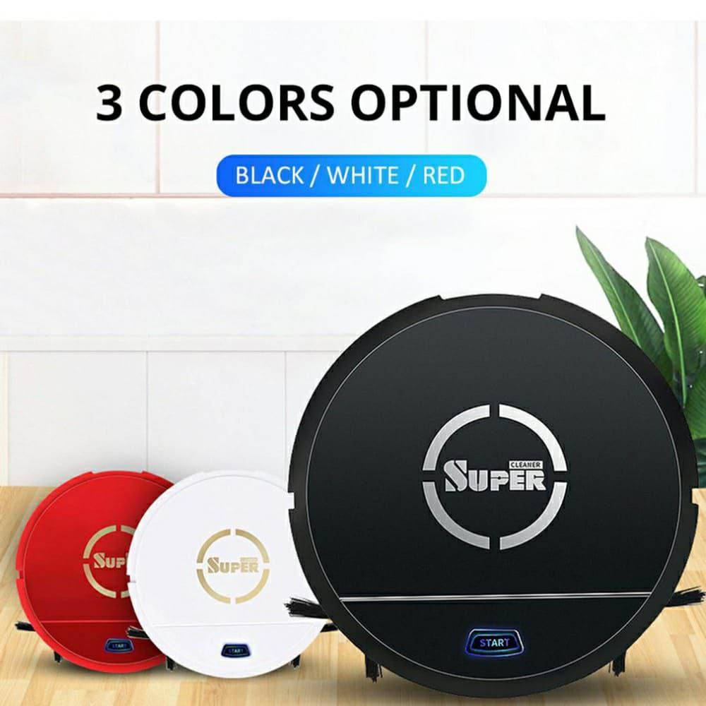Ultimate Multi-Function Sweeping Robot Cleaner With Super Storng Suction, One-Key Operation, Bass Cleaning, 360 Rotation - Al-Raheem Imports