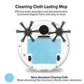 3 In 1 Automatic Intelligent Anti Collision Rechargeable Robotic Vacuum Cleaner With Strong Suction - Al-Raheem Imports