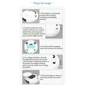 3 In 1 Automatic Intelligent Anti Collision Rechargeable Robotic Vacuum Cleaner With Strong Suction - Al-Raheem Imports