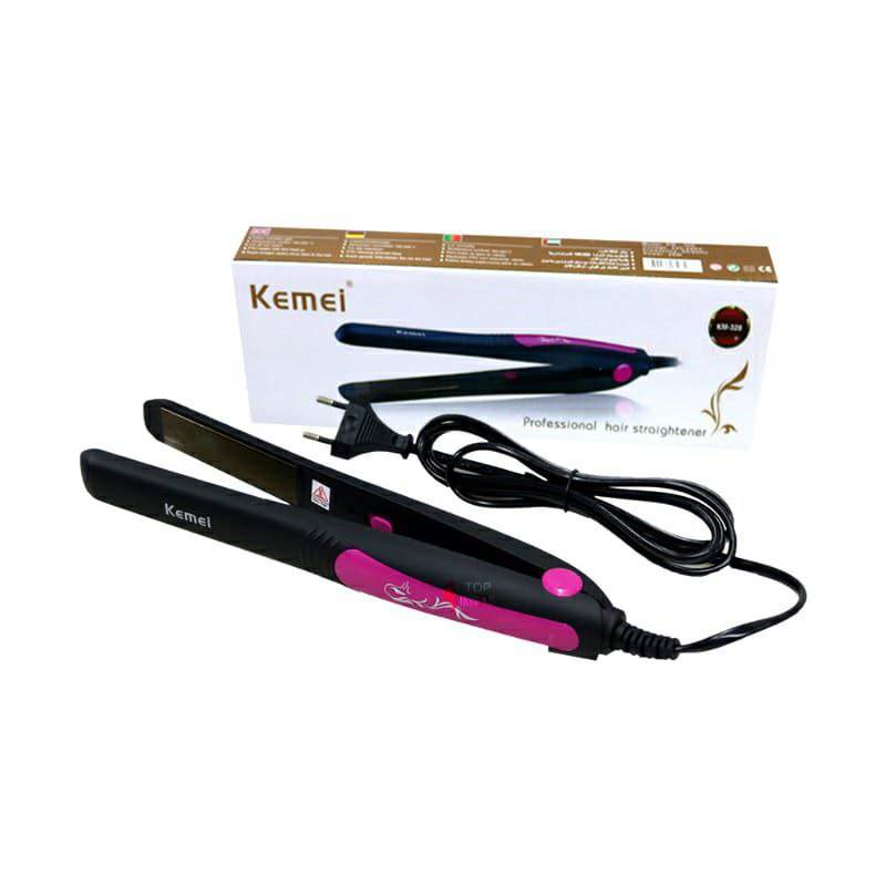 KM-328 Kemei Flat Iron Professional Hair Straightener - Al-Raheem Imports