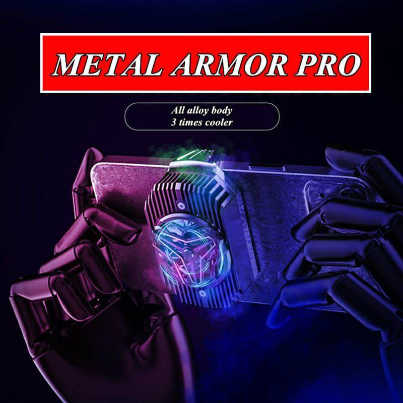 Mobile Cooler GT16 Turbo Cooling Alloy Material Silent Cooling Pure Metal Semiconductor - Al-Raheem Imports