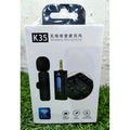 K35 high quality wireless dual microphone for mobile phone and camera - Al-Raheem Imports