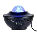 Compact Multi-Functional LED Galaxy Projector Light With Built-In Bluetooth Speaker - Portable Mini Design - Al-Raheem Imports