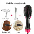 2 In 1 One Step Hair Dryer And Volumizer Warm Air Fast Styling Straightener & Curls Styler - Al-Raheem Imports