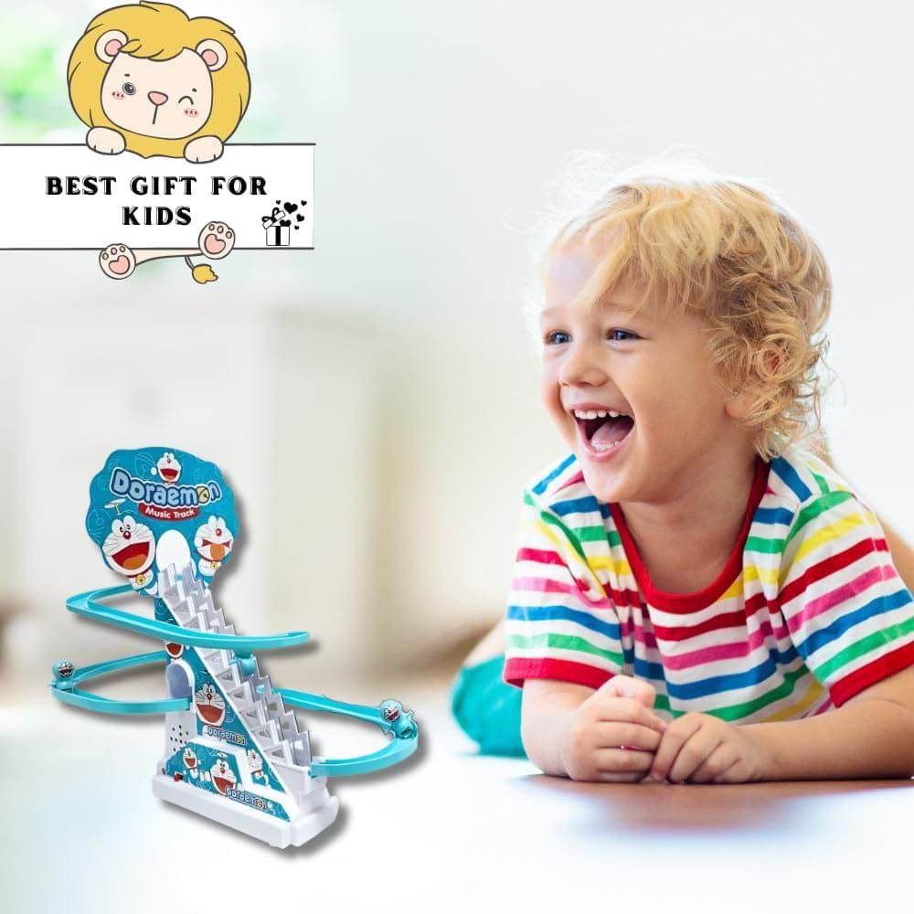 Fun Climber Musical Track Toy With Interactive Music And Lights - Al-Raheem Imports
