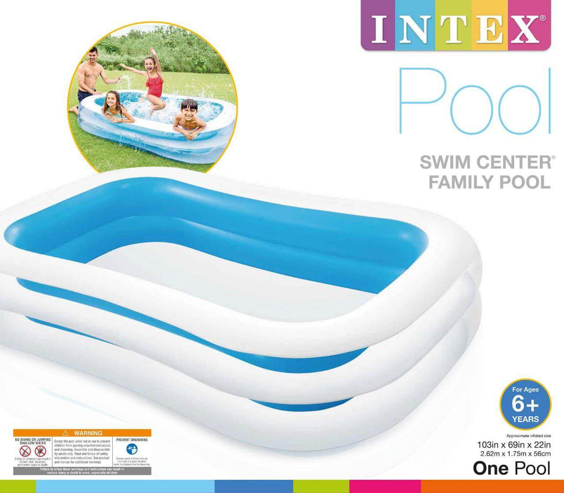 Intex 56495 Beach Wave Summer Color Swimming Pool For Kids - Al-Raheem Imports