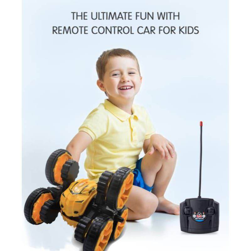 RC Stylish High Speed 360 Degree Rotatable Off-Road Stunt Flex Car - Al-Raheem Imports
