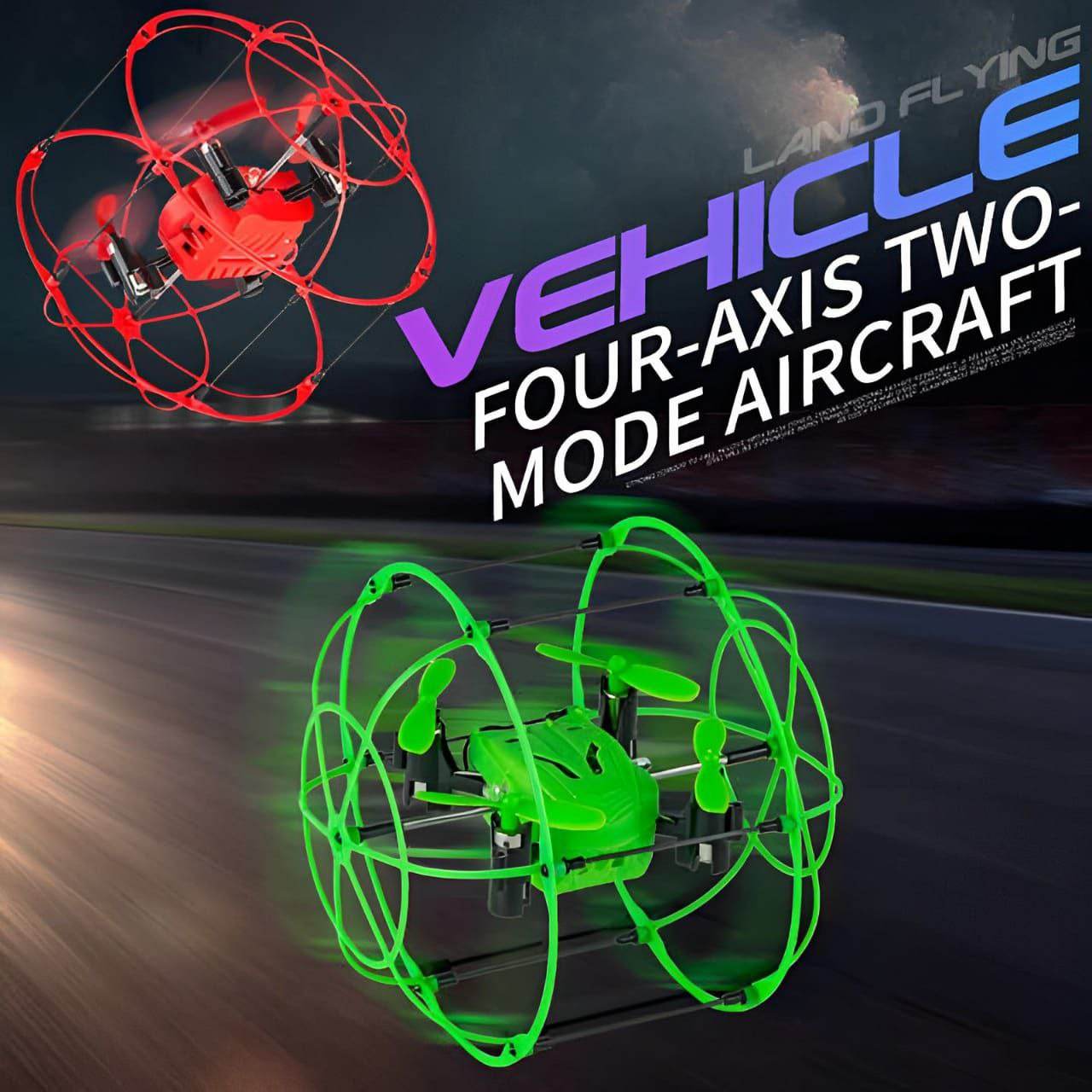 2.4G Four-Axis Dual-Mode 6 Channels Mini Remote Control Quadcopter Drone Toy - Al-Raheem Imports