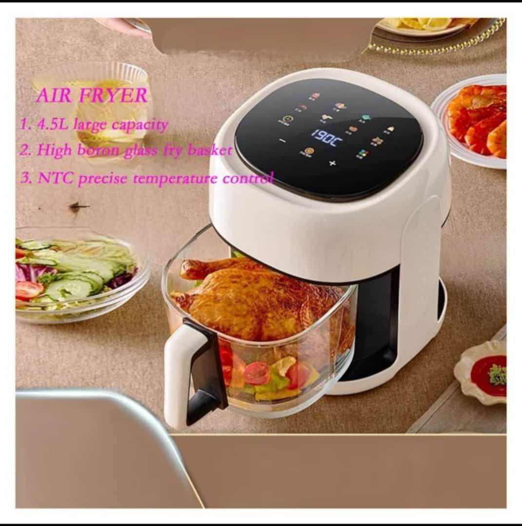 Silver Crest Multi-Functional Digital Glass Lid 8L capacity Air Fryer - Al-Raheem Imports