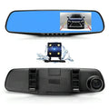 Full HD 1080P Dual Mirror Camera With 4.5″ TFT LCD Crystal Clear Recording Vehicle Blackbox DVR - Al-Raheem Imports