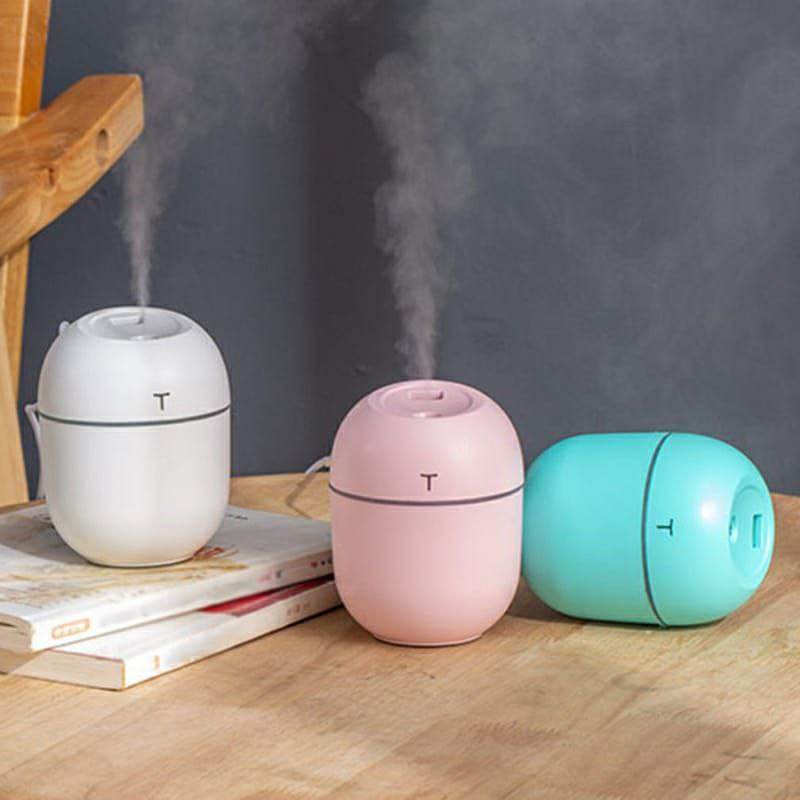 200ml Mini Portable Humidifier With USB Charging And Led Night Light - Al-Raheem Imports