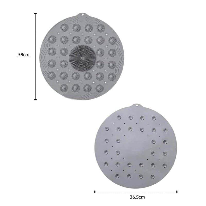 Silicone Foot Massage Cleaning Bath Mat For Ultimate Relaxation And Cleanliness - Al-Raheem Imports