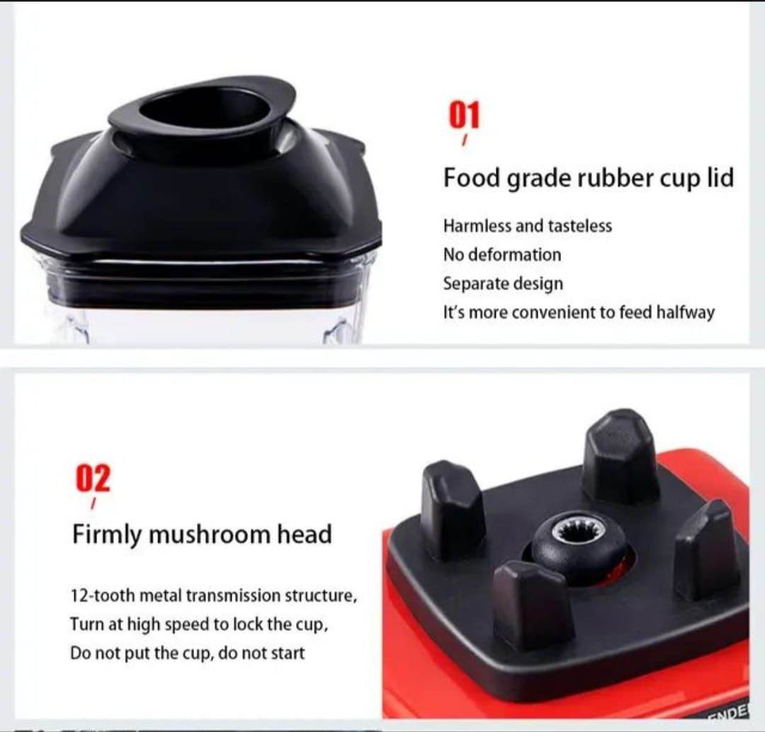 2 in 1 Heavy Duty Silver Crest SC-1589 Multifunctional Juicer Blender - Al-Raheem Imports