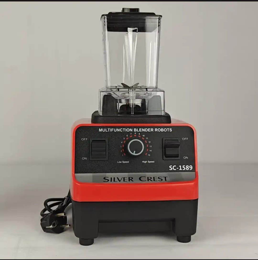 2 in 1 Heavy Duty Silver Crest SC-1589 Multifunctional Juicer Blender - Al-Raheem Imports
