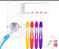 Fashion Automatic Toothpaste Dispenser Holder Bathroom Wall Mount Rack Bath - Al-Raheem Imports