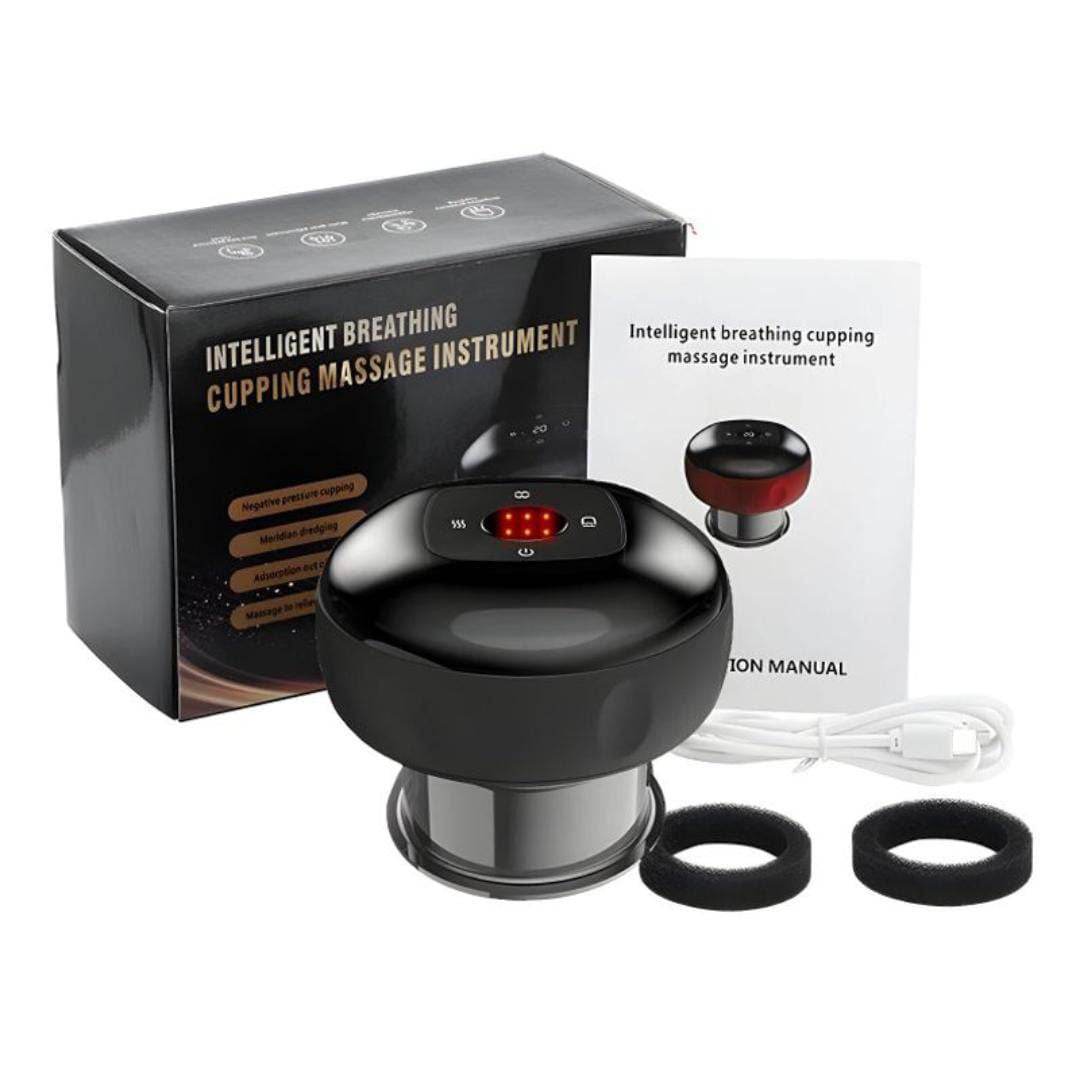 6 Level Multi Functional Intelligent Breathing Cupping Massage Instrument - Al-Raheem Imports