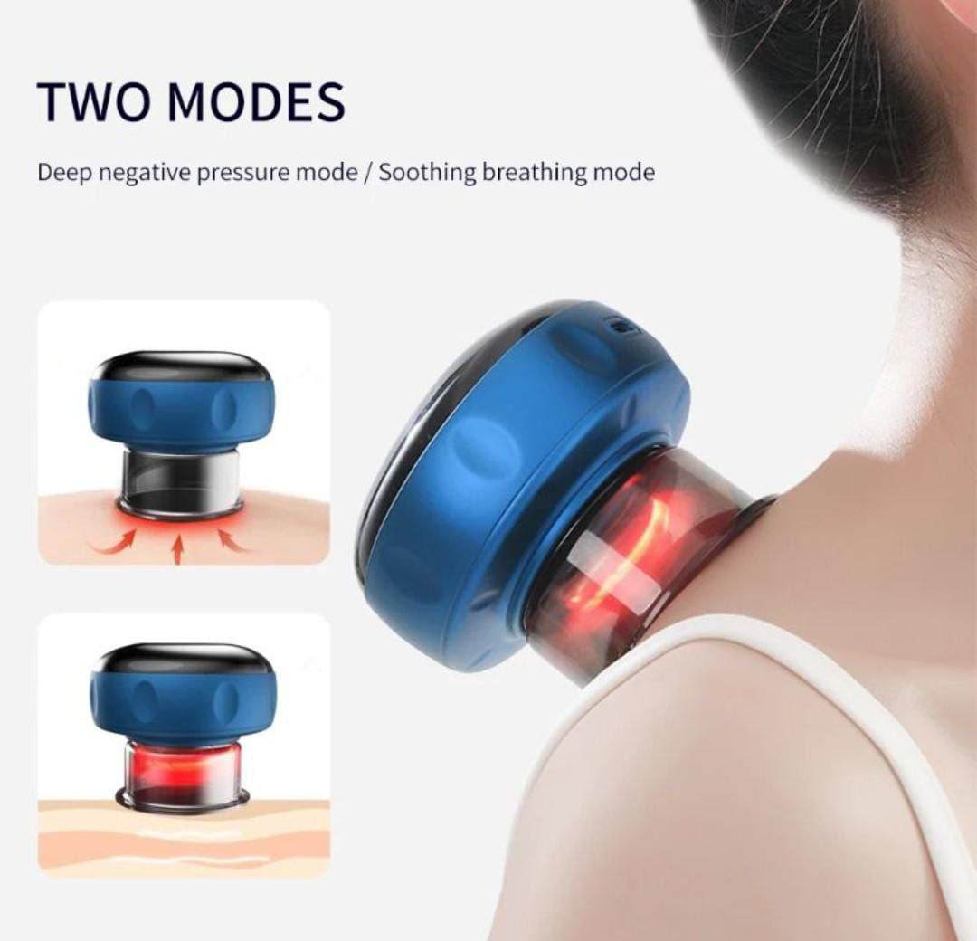 6 Level Multi Functional Intelligent Breathing Cupping Massage Instrument - Al-Raheem Imports