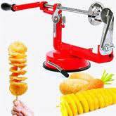 High Quality Stainless Steel Spiral Potato Slicer With Non-Slip Rubber Feet - Al-Raheem Imports