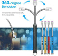 USB Rechargeable Flameless Lighter Flexible Plasma Electric Lighter - Al-Raheem Imports