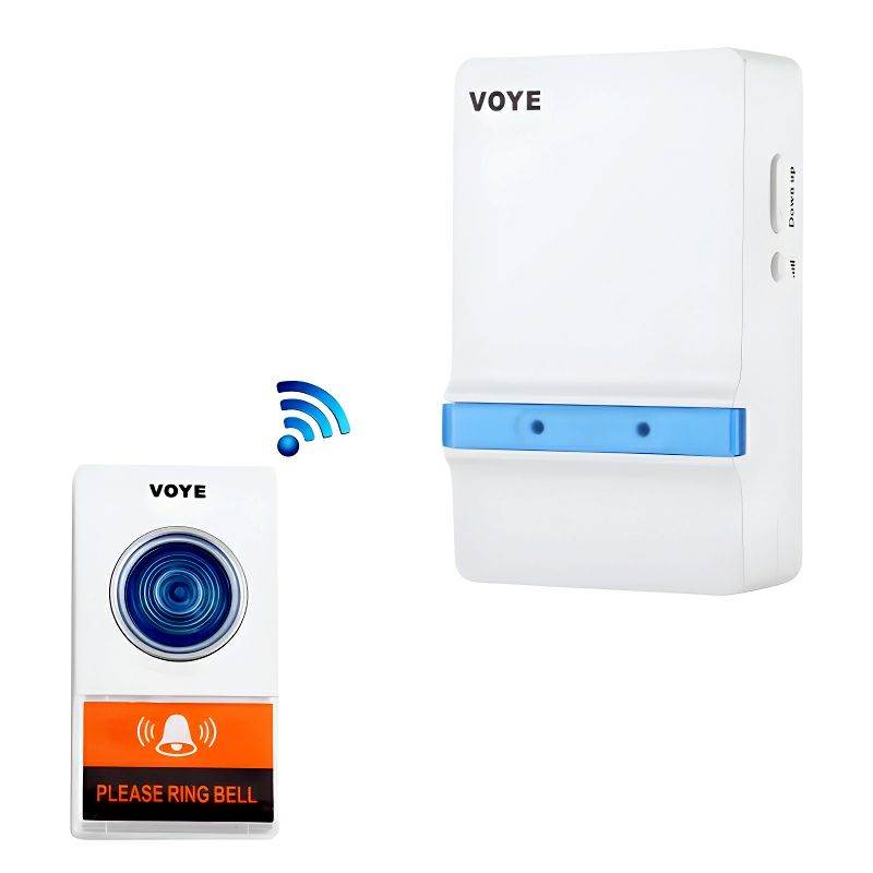 VOYE V012A Home Music Remote Control Wireless Doorbell With 38 Polyphony Sounds - Al-Raheem Imports