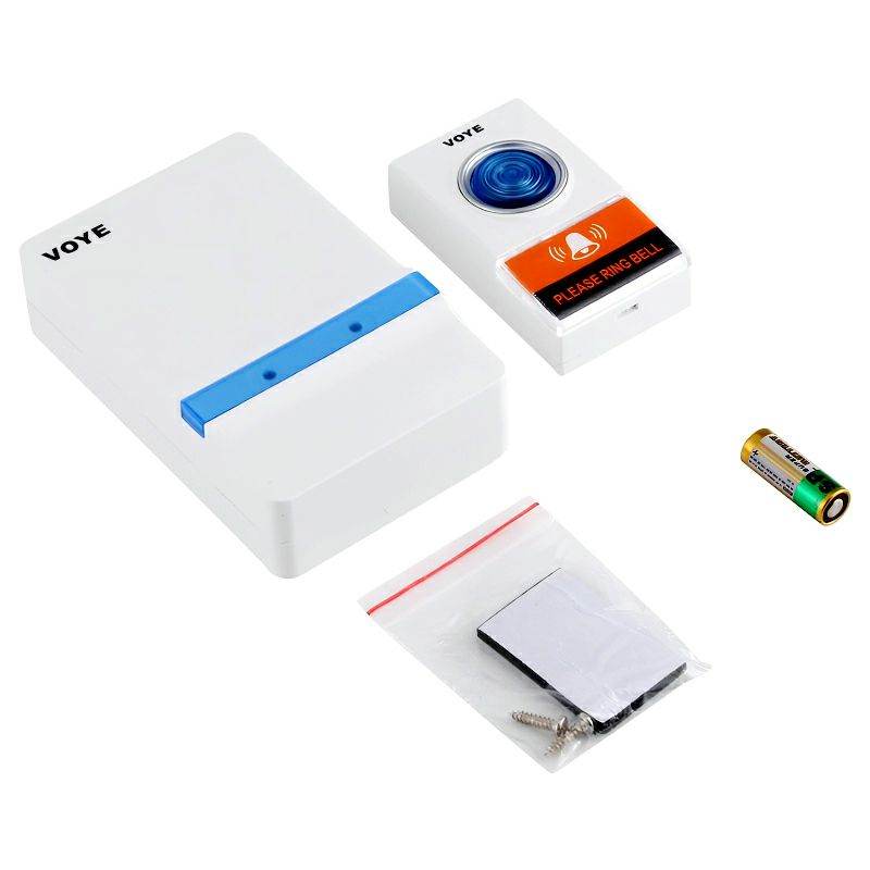 VOYE V012A Home Music Remote Control Wireless Doorbell With 38 Polyphony Sounds - Al-Raheem Imports