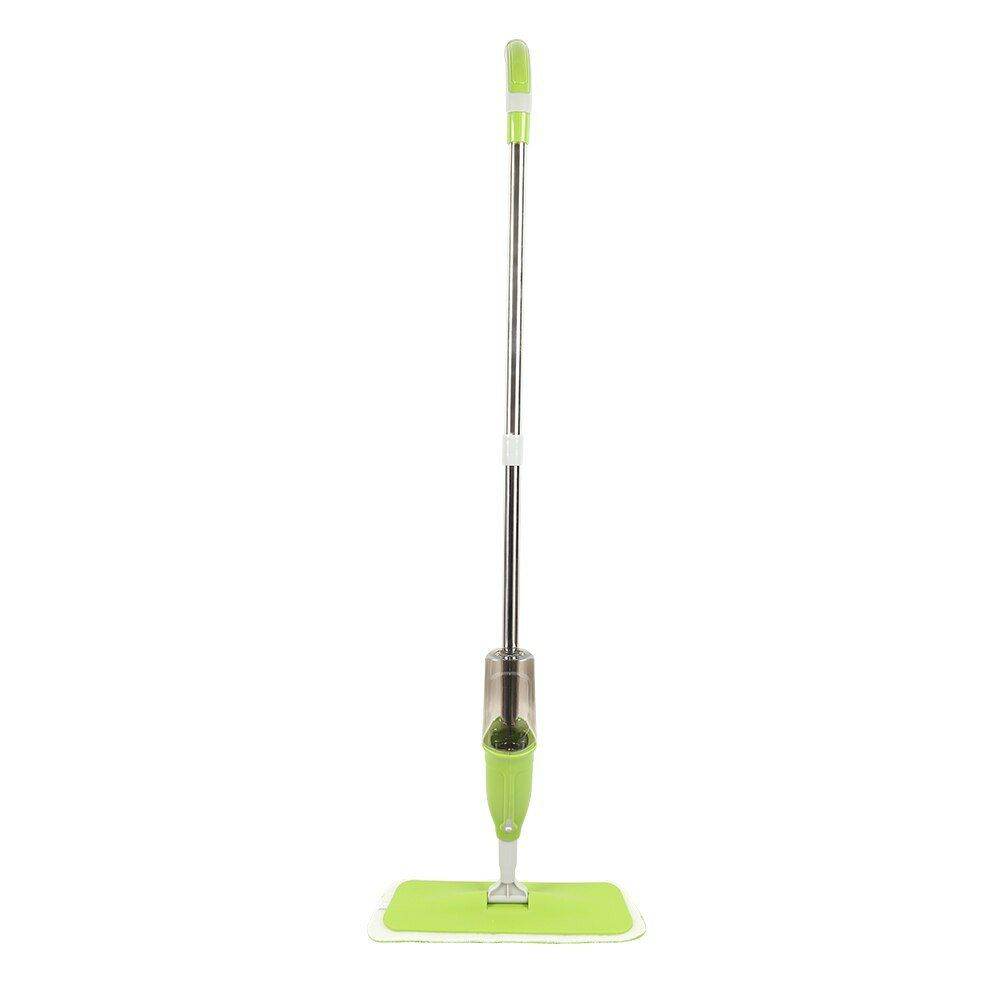 Household Flat Floor Mop Micro Fiber Spray Mop Cleaner Water Spraying Flat Mop Head Home Cleaning Tool - Al-Raheem Imports