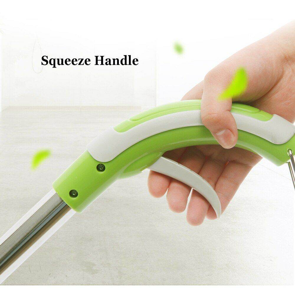Household Flat Floor Mop Micro Fiber Spray Mop Cleaner Water Spraying Flat Mop Head Home Cleaning Tool - Al-Raheem Imports