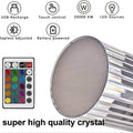Portable usb rechargeable rgb lighting crystal touch control table lamp - Al-Raheem Imports