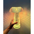 Mushroom Shape USB Rechargeable RGB Lighting Touch And Remote Control Table Lamp - Al-Raheem Imports
