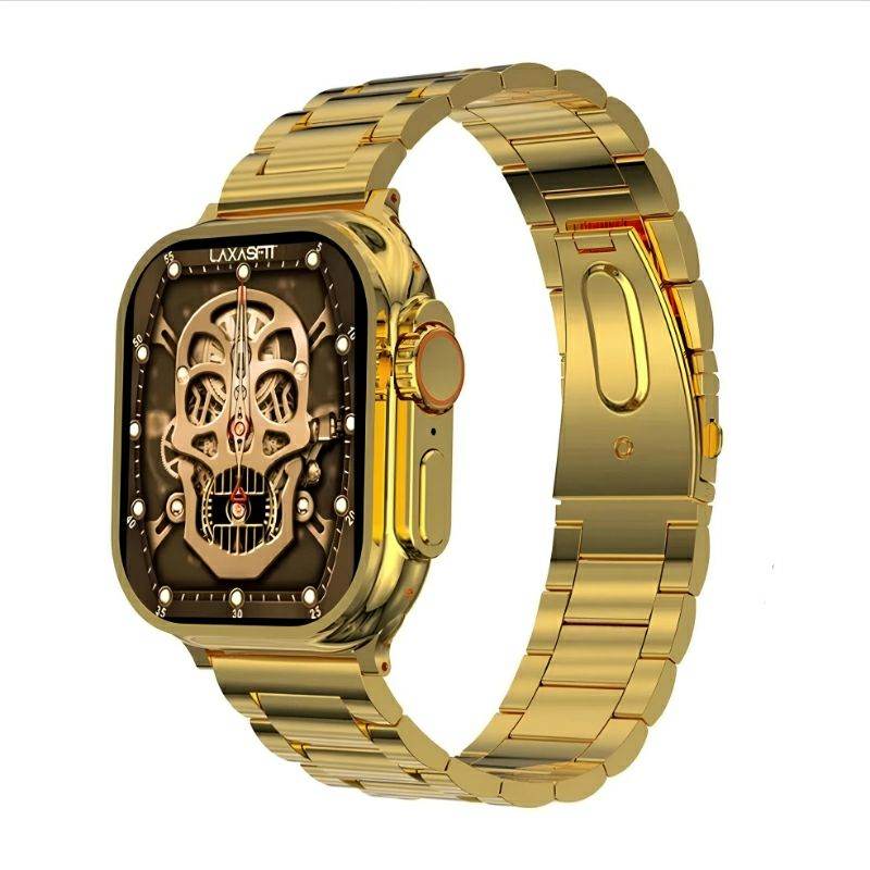 Fendior American Gold Edition G9 Ultra Pro Series 8 Smart Watch With 3 Extra Straps - Al-Raheem Imports