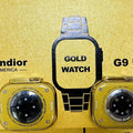 Fendior American Gold Edition G9 Ultra Pro Series 8 Smart Watch With 3 Extra Straps - Al-Raheem Imports