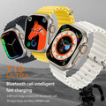 T10 Ultra Smartwatch With 2.09-Inch Infinite Display And Bluetooth Calling Features - Al-Raheem Imports